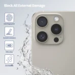 Lente De Camara Blueo Sapphire Crystal iPhone 15 Pro Max - 15 Pro - Image 6