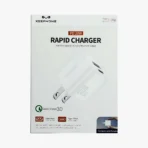 Adaptador Keephone 20W De Pared Doble Puerto De Carga Rápida