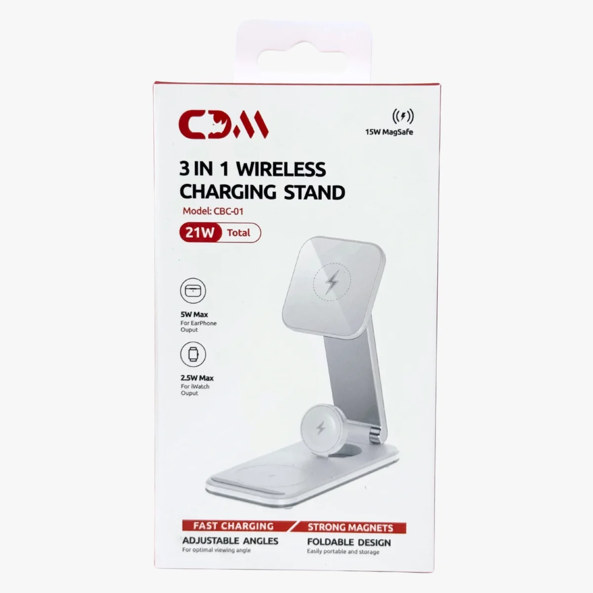 1 Soporte de Carga Inalámbrico 3 en 1 - Image 1