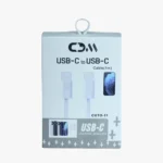 Cable de Carga Tipo-C de CDM 1MT