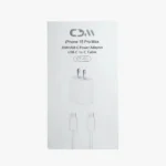 Adaptador de Corriente Para iPhone tipo-C de 20W 1MT CDM