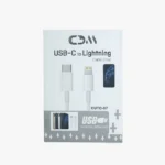 Cable CDM de Carga Tipo-C a Lightning 1MT