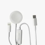 Cargador iWatch Silicona 2 en 1 20W 1.2MT KEEPHONE - Image 2