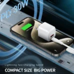 Adaptador de Pared Doble Puerto de Carga Rápida Keephone 30W - Image 2