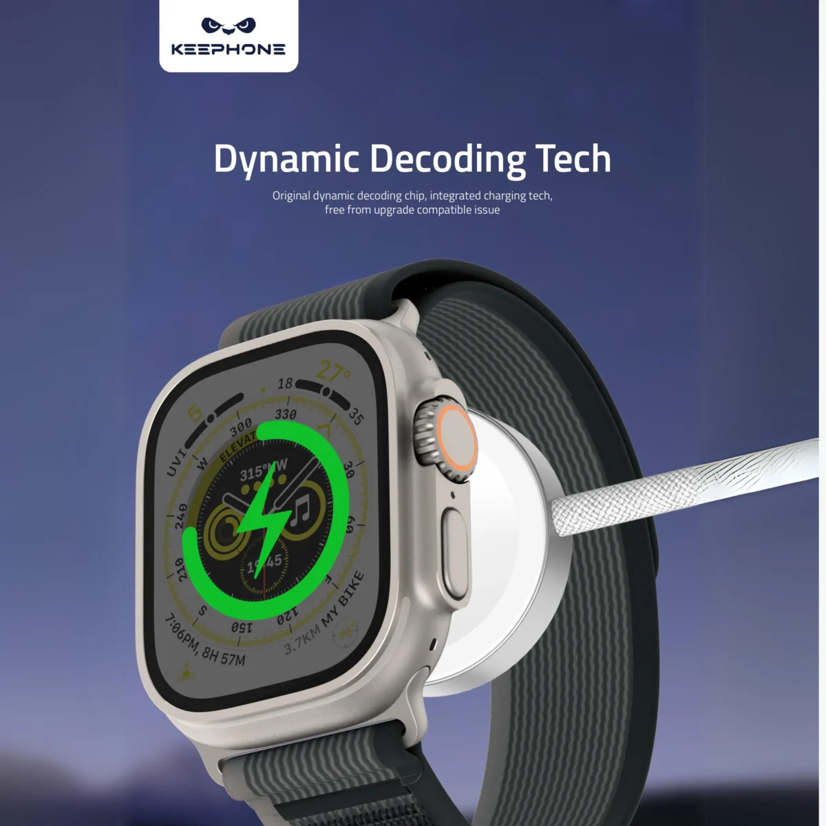 Cargador iWatch Magnético de 1MT KEEPHONE - Image 10