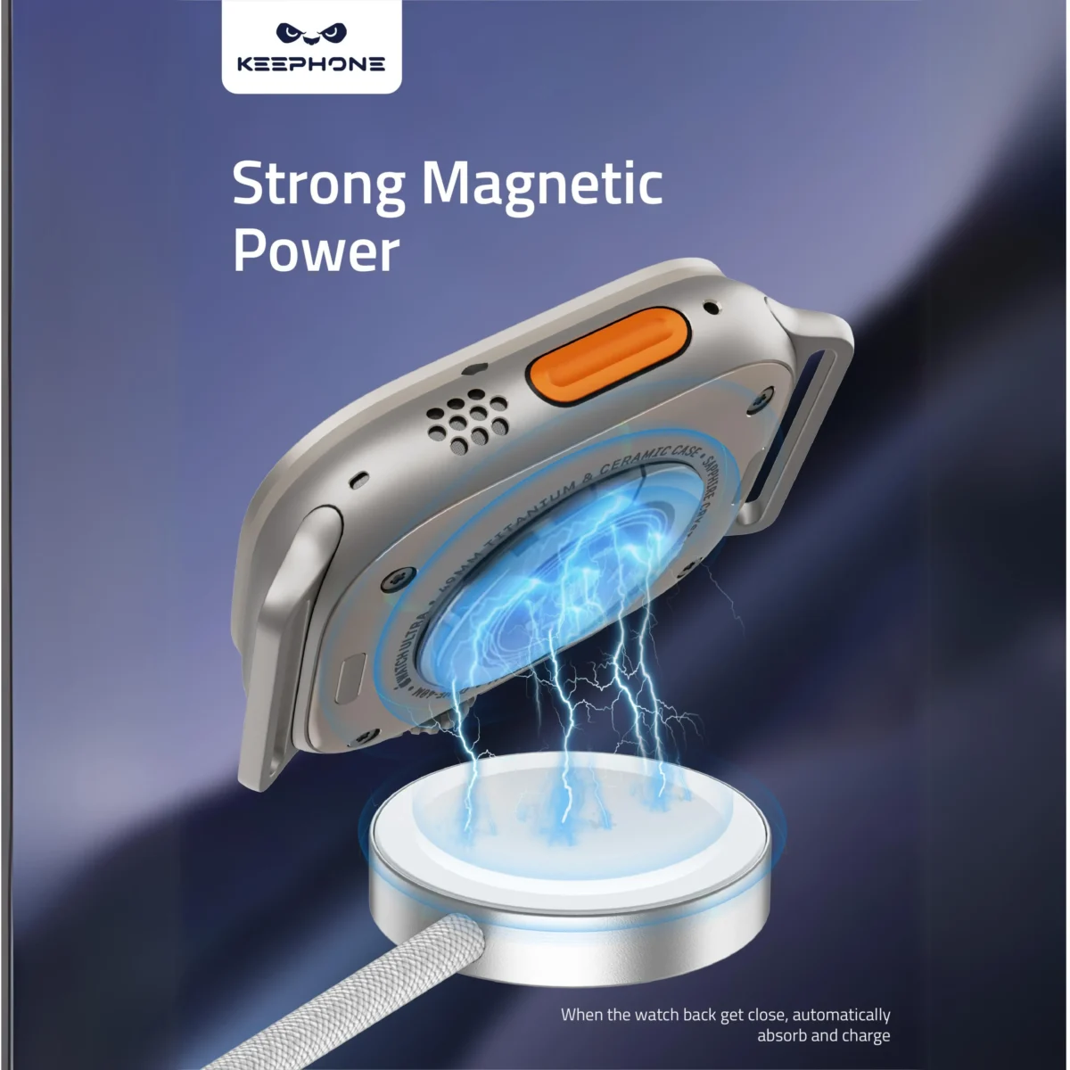 Cargador iWatch Magnético de 1MT KEEPHONE - Image 8