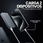 Bateria Portatil Inalambrica Magsafe PowerBank 5000mAh - Titanio Oscuro - Image 2