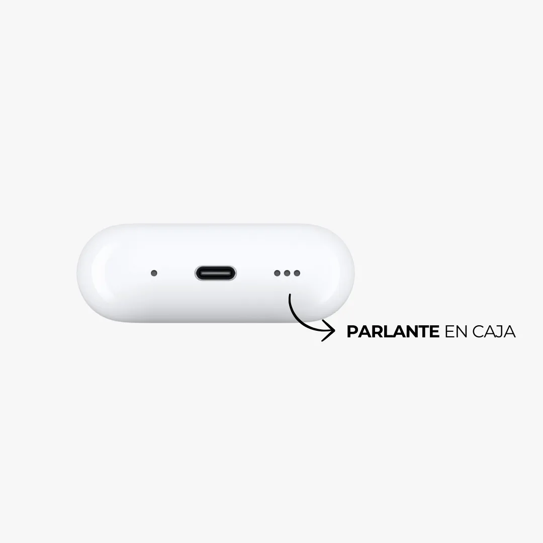 Parlante en el estuche