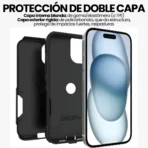 Estuche Resistente Antigolpes Doble Capa Protección Anticaidas Grado Miliar Para iPhone 14 Pro Max - Image 5