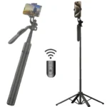 Tripode Selfie Stick 2 Metros Para Celular Control Remoto Bluetooth