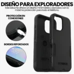 Estuche Resistente Antigolpes Doble Capa Protección Anticaidas Grado Miliar Para iPhone 14 Pro Max - Image 4
