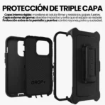 Estuche Resistente Antigolpes Triple Capa OtterBox Defender Grado Miliar Para iPhone 15 - Image 2