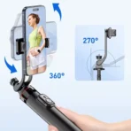 Tripode Selfie Stick Con 2 Luces 131cm Para Celular - Image 4