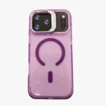 Estuche AntiGolpes Con brillos Para iphone 17 Pro Max Morado