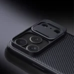 Estuche Protector Con Protector de cámaras Nillkin Para iPhone 17 Pro Max Negro - Image 9