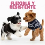 Ropa para mascota camisa para perro GUCCI - AZUL L - Image 4