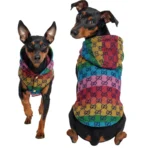 Ropa Para Mascota Chaleco Con Capucha Gucci Ropa Duradera - S