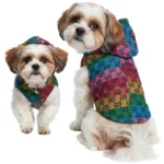 Ropa Para Mascota Chaleco Con Capucha Gucci Ropa Duradera - M