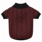 COMBO de 3 Piezas de camisa para mascota Ropa para perro Fendi - (rojo - blanco - Marron) M - Image 11