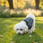 Ropa para mascota camisa para perro Fendi - BLANCA Y NEGRA XL - Image 8