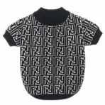 COMBO de 3 Piezas de camisa para mascota Ropa para perro Fendi - (rojo - blanco - Marron) M - Image 12