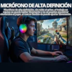 Diademas Rgb Gamer Alambricas OKINAGUA - Negro - Image 5