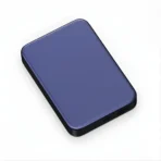 Powerbank Glossy 5000mAh Bateria Portatil - AZUL - Image 4