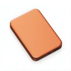 Powerbank Glossy 5000mAh Bateria Portatil - NARANJA - Image 4