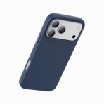 Estuche Antigolpes Tipo cuero Peekaboo 17 Pro Max - GRIS - Image 3