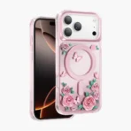 Estuche Antigolpes Roseland 17 Pro Max - ROSADO