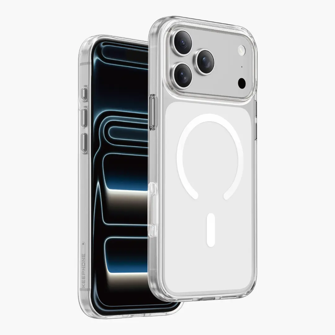 105 Estuche Antigolpes Rebbeca Para 17 Pro Max - Blanco - Image 1