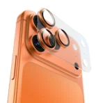 Lentes Protectores De Camara Completo Para Iphone 17 Pro Max - Naranja - Image 2