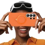 Estuche Antigolpes Cuero Sintetico Para Samsung s26 Ultra - Blanco - Image 3