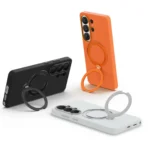 Estuche Antigolpes Cuero Sintetico Para Samsung s26 Ultra - Blanco - Image 4