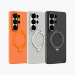 Estuche Antigolpes Cuero Sintetico Para Samsung s26 Ultra - Blanco - Image 5