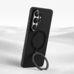 Estuche Antigolpes Cuero Sintetico Para Samsung s26 Ultra - Negro - Image 2